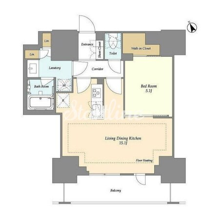 オアーゼ日暮里レジデンスの物件間取画像